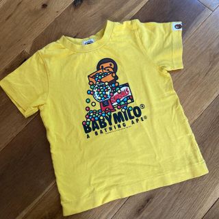 アベイシングエイプ(A BATHING APE)のBAPE KIDS Tシャツ100(Tシャツ/カットソー)