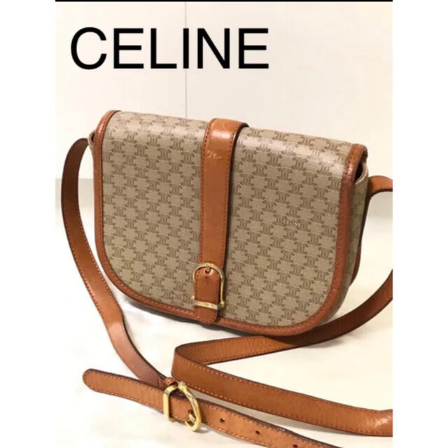 お値下げオールドセリーヌ/CELINE ヴィンテージ　マカダム　ショルダーバッグバッグ