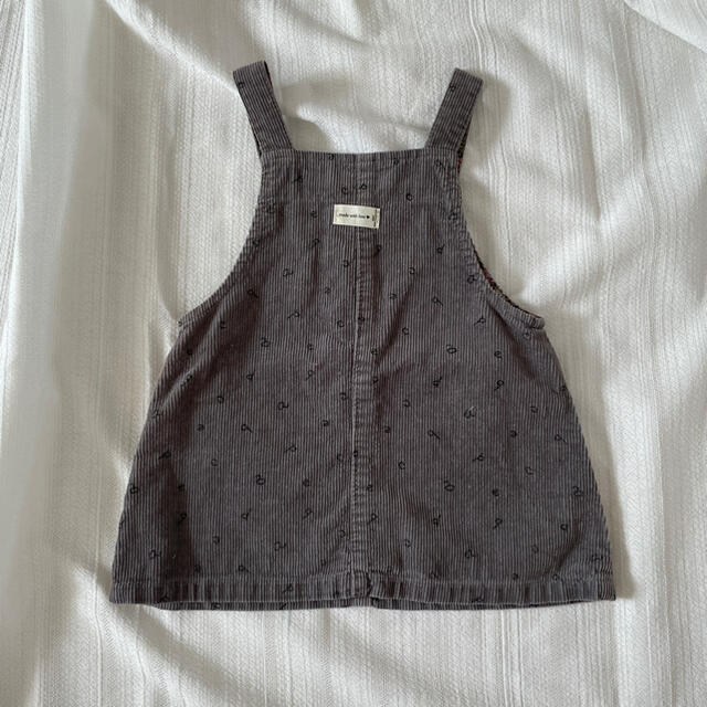 ZARA KIDS(ザラキッズ)のzara ジャンパースカート キッズ/ベビー/マタニティのベビー服(~85cm)(スカート)の商品写真