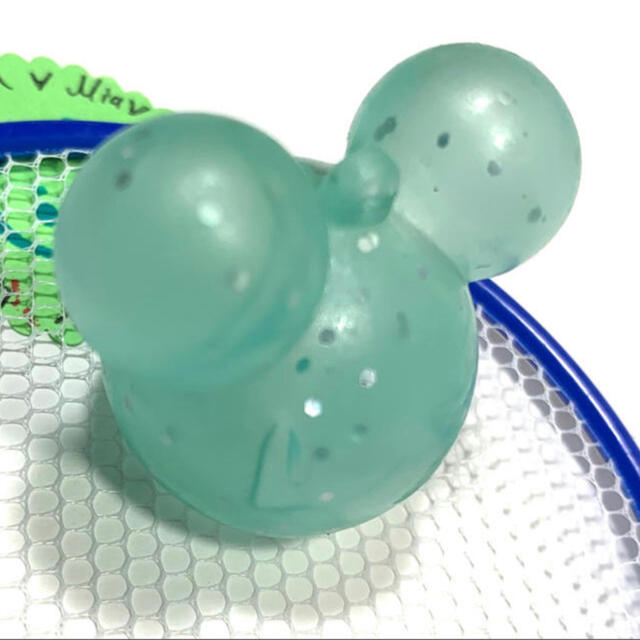 水に浮かぶ　まんまるマウス　トルマリン キッズ/ベビー/マタニティのおもちゃ(お風呂のおもちゃ)の商品写真