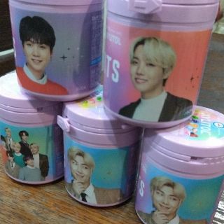 ボウダンショウネンダン(防弾少年団(BTS))の防弾少年団 BTS  Lotte キシリトール XYLITOL ボトルガム(アイドルグッズ)