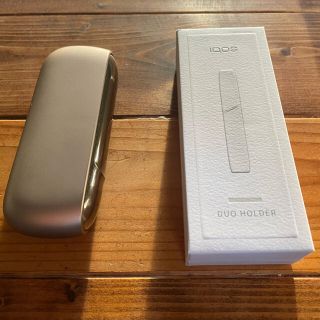 アイコス(IQOS)のiQOS3 DUO ホルダー未使用  未開封＋美品チャージャー(タバコグッズ)