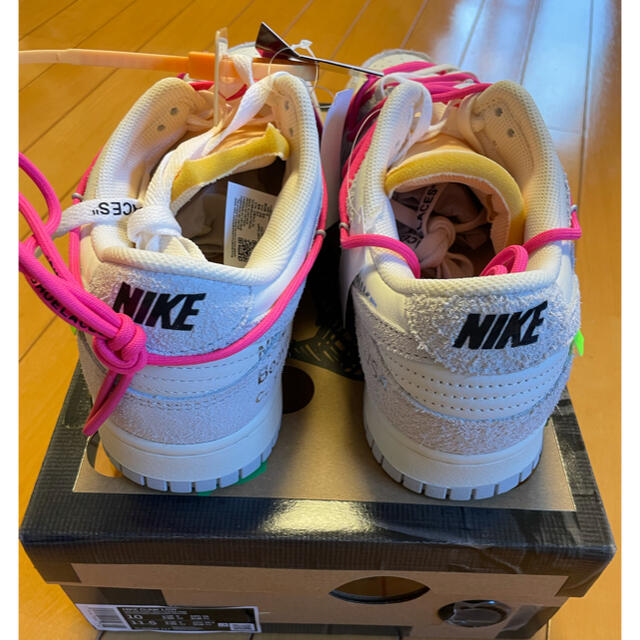 NIKE(ナイキ)の【新品】OFF-WHITE × NIKE DUNK LOW 1 OF 50 17 メンズの靴/シューズ(スニーカー)の商品写真