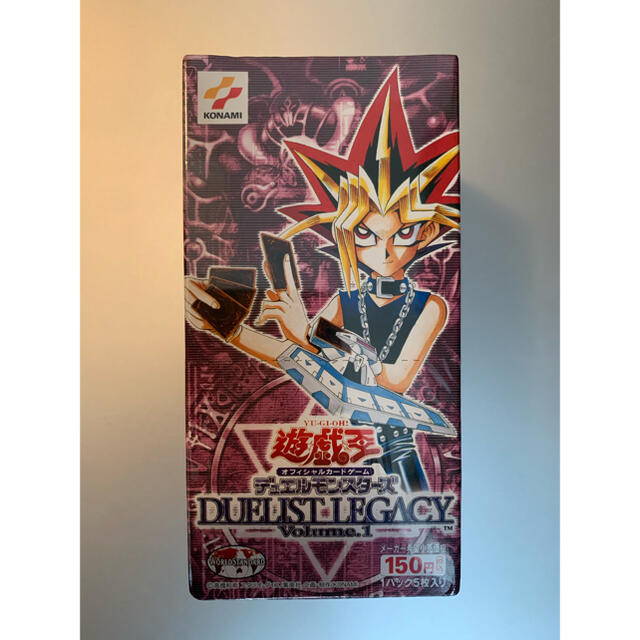 遊戯王　デュエリストレガシー　Vol1　BOX