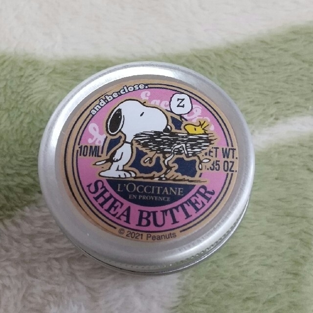 L'OCCITANE(ロクシタン)のロクシタン シアバター SNOOPY コスメ/美容のスキンケア/基礎化粧品(フェイスオイル/バーム)の商品写真