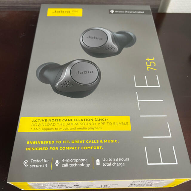 新品未使用】Jabra Elite 75t - ヘッドフォン/イヤフォン