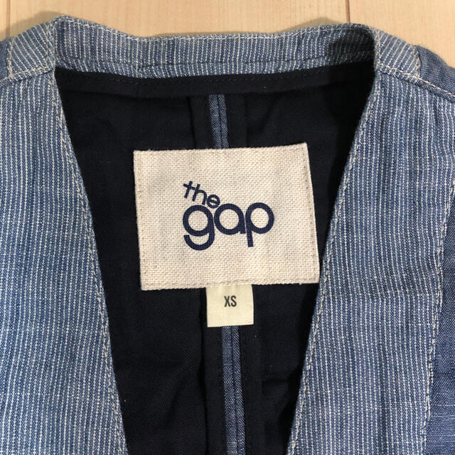 GAP(ギャップ)の【美品】GAP ギャップ　デニムウエスタンベスト　XS メンズのトップス(ベスト)の商品写真