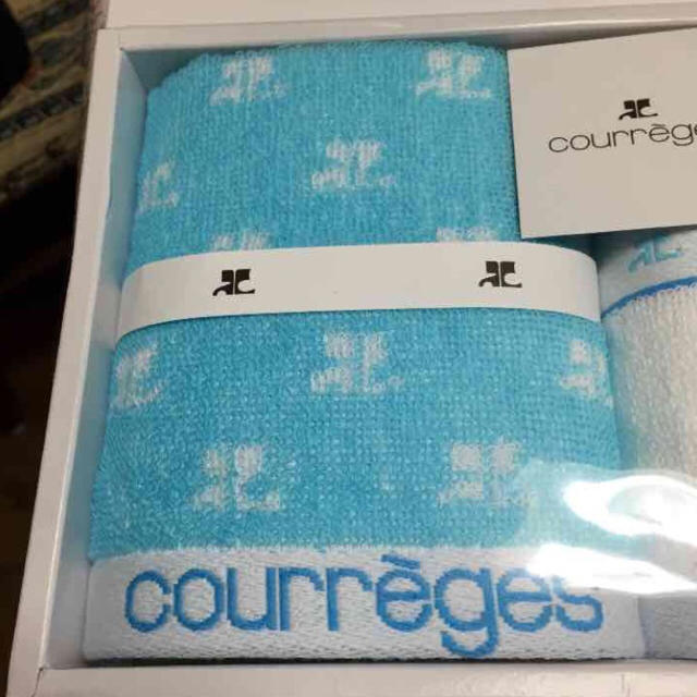 Courreges(クレージュ)のクレージュハンドタオルセット レディースのファッション小物(ハンカチ)の商品写真