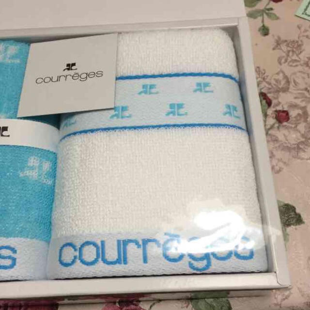 Courreges(クレージュ)のクレージュハンドタオルセット レディースのファッション小物(ハンカチ)の商品写真