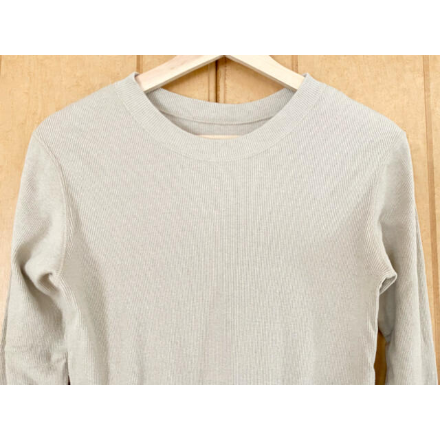 Plage(プラージュ)のPlage 21SS crew neck Jersey プルオーバー リブ レディースのトップス(カットソー(長袖/七分))の商品写真