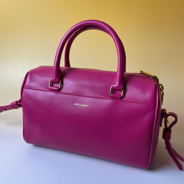 早い者勝ち ysl ハンドバッグ ピンク ベイビーダッフル 2way サン
