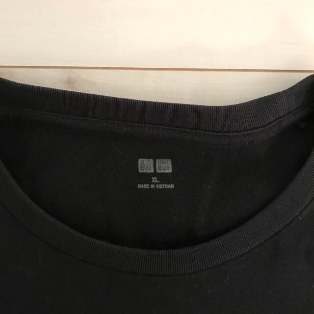 UNIQLO(ユニクロ)のUNIQLO 長袖　クルーネックTシャツ メンズのトップス(Tシャツ/カットソー(七分/長袖))の商品写真