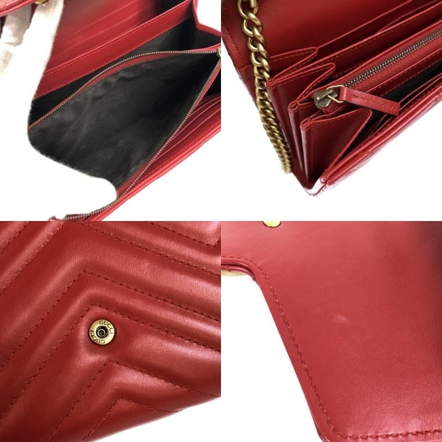 Gucci レディース財布の通販 by キングラム ラクマ店|グッチならラクマ - グッチ チェーンウォレット 超激得新品