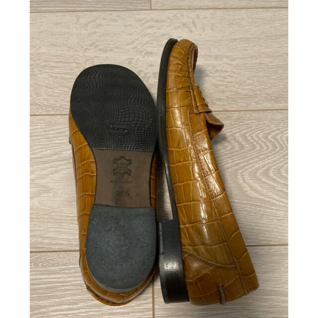 TOMORROWLAND(トゥモローランド)のパスクッチ　型押し　ローファー レディースの靴/シューズ(ローファー/革靴)の商品写真