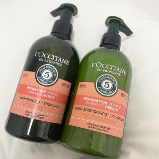 ロクシタン(L'OCCITANE)のロクシタン ファイブハーブスリペアリングシャンプー　コンディショナー500ml(シャンプー/コンディショナーセット)