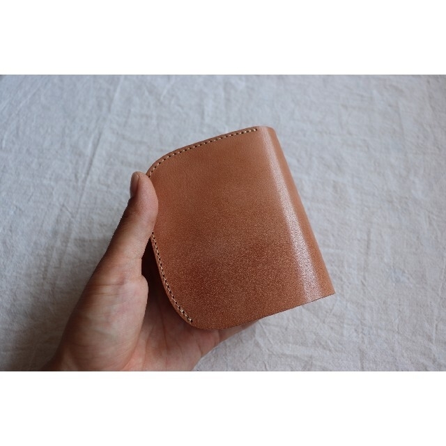 栃木サドルレザーのハーフウォレット Kaisaichuu - 折り財布 