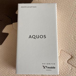 AQUOS sense4 basic Ymobile版SIMフリー ブラック A(スマートフォン本体)