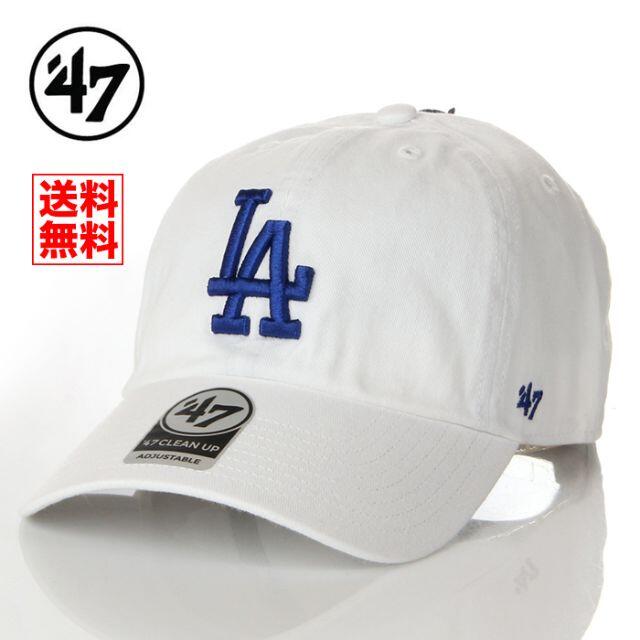 NEW ERA - 【新品】47 キャップ LA ドジャース 帽子 白 レディース