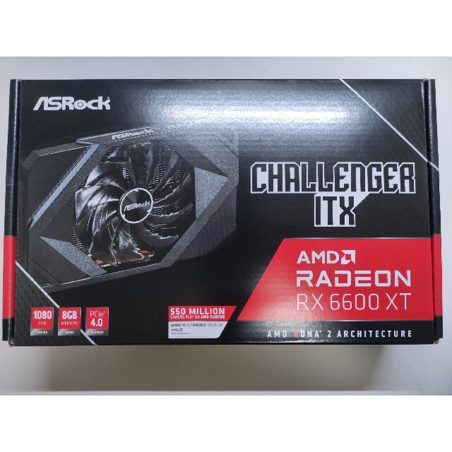 PCパーツASRock RX 6600 XT Challenger ITX 8GB