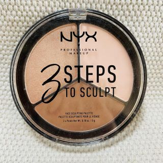 エヌワイエックス(NYX)のNYX 3ステップス トゥスカルプト フェイス スカルプティング パレット(フェイスカラー)