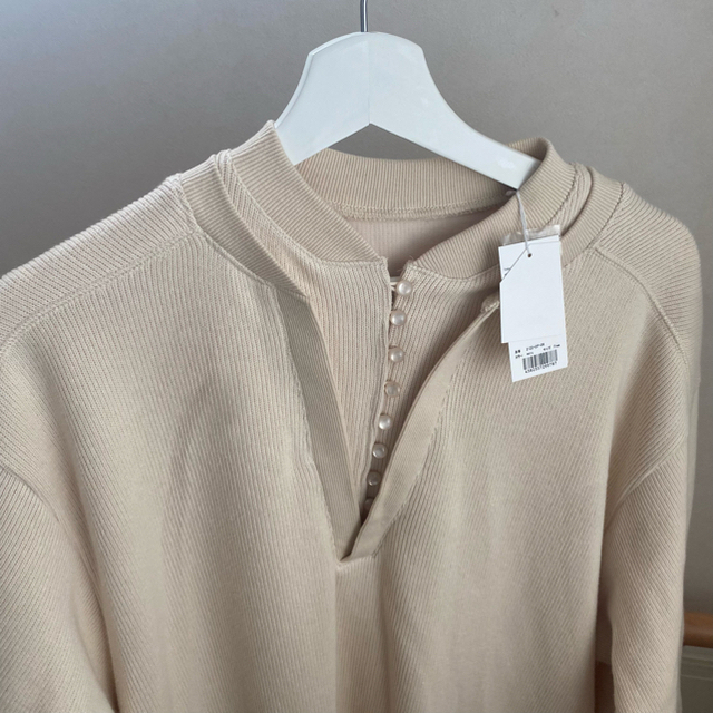 layerd button neck 2way thermal OP