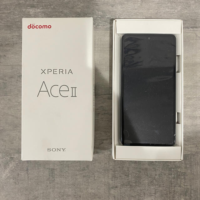 新品未使用 SONY Xperia Ace II SO-41B ブラック