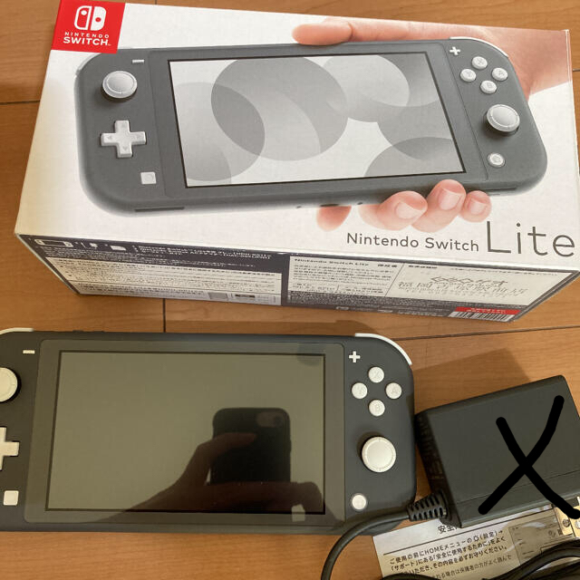 Nintendo Switch Lite グレー　本体　　動作品ゲームソフトゲーム機本体