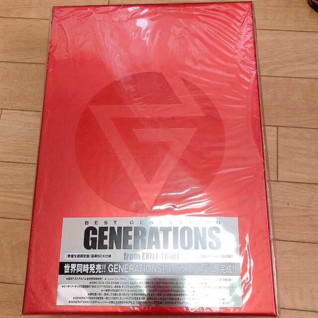 GENERATIONS(ジェネレーションズ)のGENERATIONS ベストアルバム エンタメ/ホビーのDVD/ブルーレイ(ミュージック)の商品写真