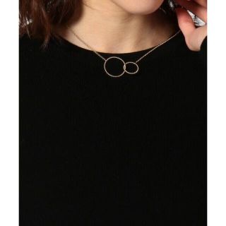 ニジュウサンク(23区)の475新品23区WCircle Necklace ネックレス￥20900(ネックレス)