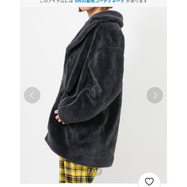 X-girl JUICY FUR COAT