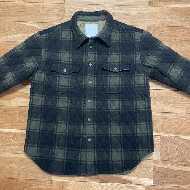 (runa様専用)READYMADE BLANKET CHECK SHIRT  メンズのジャケット/アウター(その他)の商品写真