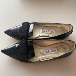 ジミーチュウ(JIMMY CHOO)のジミーチュウ美品シューズ　サイズ38(バレエシューズ)