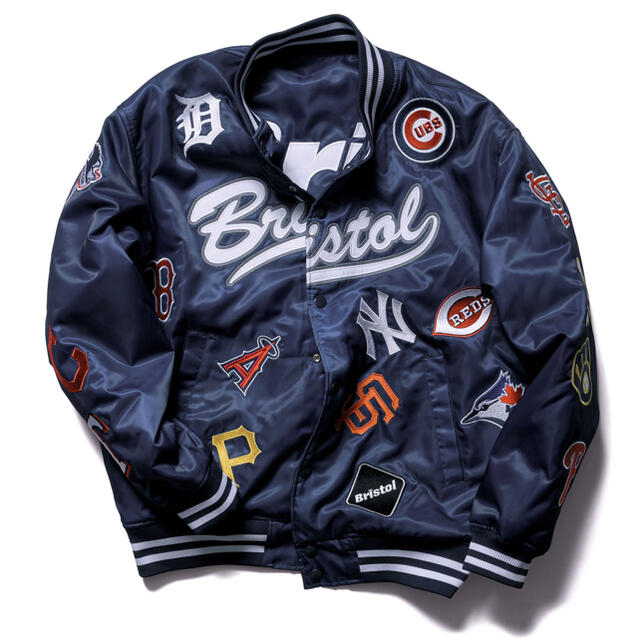 週末限定！F.C.Real Bristol MLB VARSITY JACKET 1