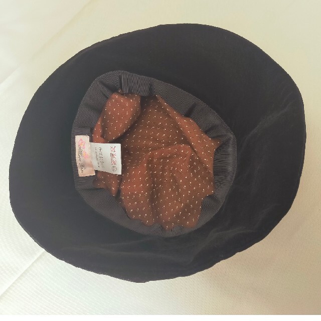 【美品】MoreRose ハット　帽子 レディースの帽子(ハット)の商品写真