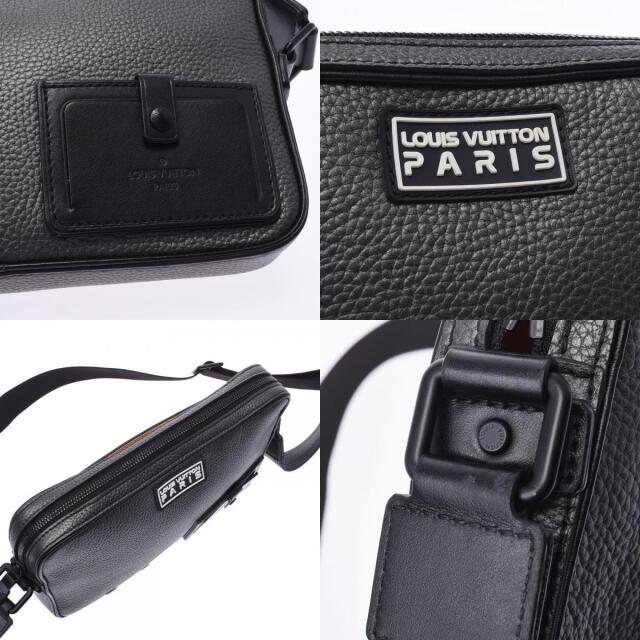 LOUIS メッセンジャー ショルダーバッグ グレー/黒の通販 by 銀蔵ラクマ店|ルイヴィトンならラクマ VUITTON - ルイヴィトン アルファ 国産豊富な