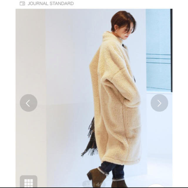 BEAMS(ビームス)の別注コールドブレーカー　ボアコート レディースのジャケット/アウター(ロングコート)の商品写真