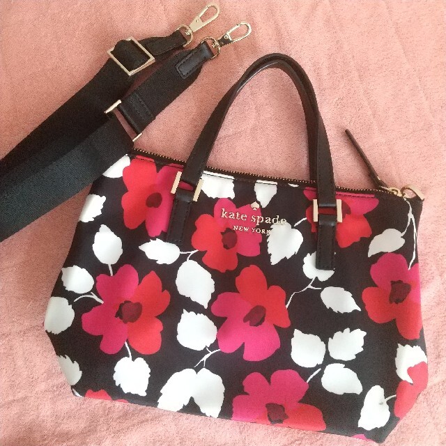 kate spade new york - ケイト・スペード 花柄 ショルダーバッグの通販