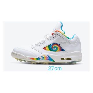 ナイキ(NIKE)のJJ様専用　JORDAN 5 RETRO LOW GOLF P TIE DYE(シューズ)