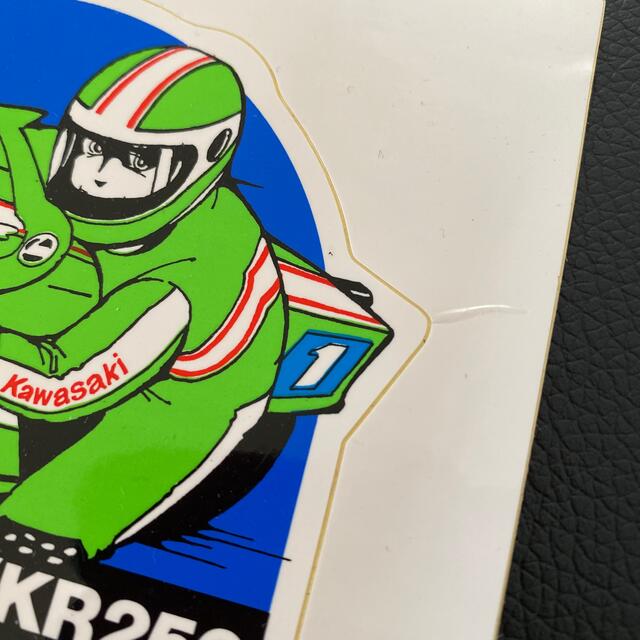 カワサキ(カワサキ)のKawasaki バイク　ステッカー　レア　 自動車/バイクのバイク(ステッカー)の商品写真