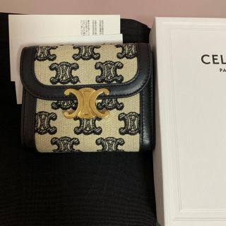 セリーヌ(celine)の正規品 セリーヌ　トリオンフ　ウォレット　財布(財布)