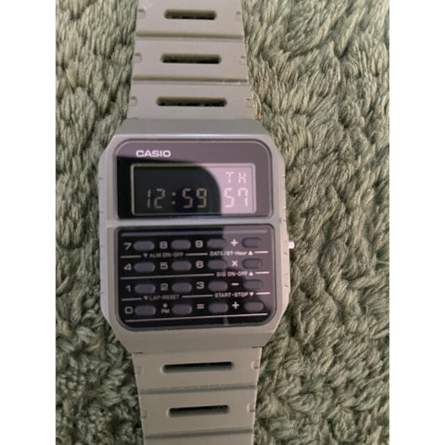 CASIO(カシオ)のカシオ　データバンク　グリーン メンズの時計(腕時計(デジタル))の商品写真