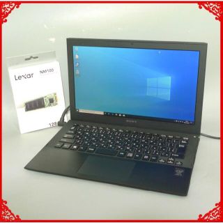 新品爆速SSD ノートPC SVP112A16N 4GB 無線 カメラ