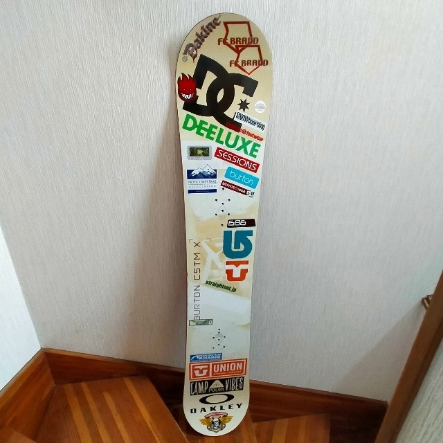 05-06 BURTON CUSTOM X 158 3Dディスク ソールカバー