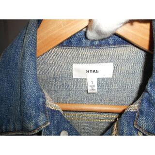 030012● HYKE デニム ジャケット 1 ジージャン ハイク