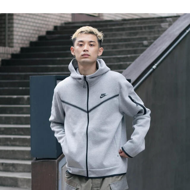 Nike テックフリース gray setup - パーカー