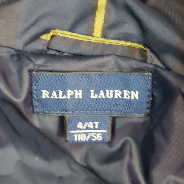 Ralph Lauren(ラルフローレン)のRALPH LAUREN⭐ダウンコート⭐女の子⭐4T⭐美品！ キッズ/ベビー/マタニティのキッズ服女の子用(90cm~)(コート)の商品写真