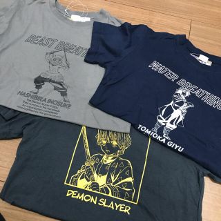 バンダイ(BANDAI)の新品未使用☆鬼滅の刃☆Tシャツ☆3点セット(Tシャツ/カットソー)