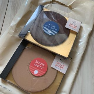 元町ベルプラージュ　レコードチョコレート2枚(菓子/デザート)