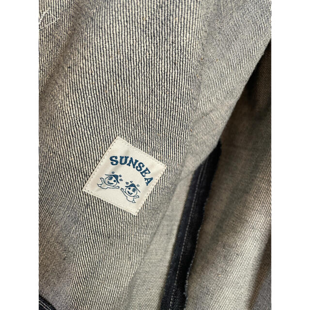 美品　 SUNSEA 21S 第七のブルゾン  DENIM デニムsize 3