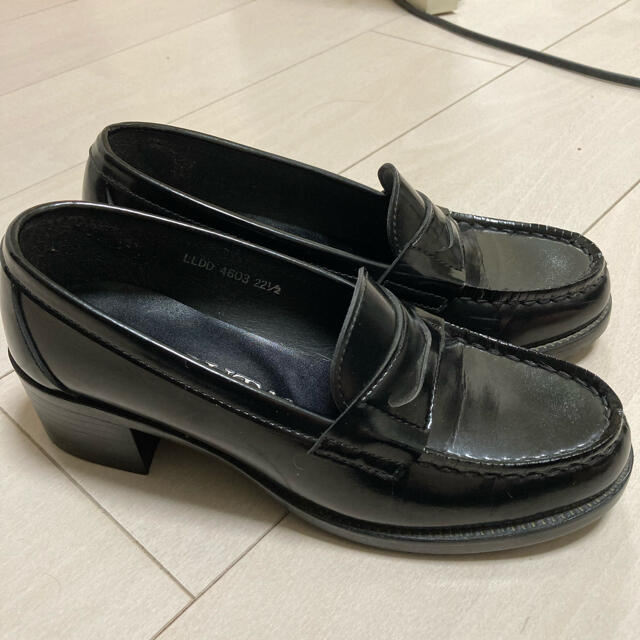 HARUTA(ハルタ)のHARUTA 4603 ヒールアップ4.5cmローファー レディースの靴/シューズ(ローファー/革靴)の商品写真